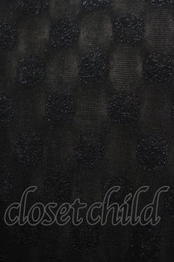 画像4: BPN FOR MEN / シアードットカーディガン  黒 H-25-11-09-1050-GO-TO-KB-ZH