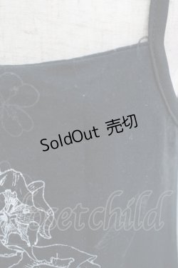 画像4: h.naoto Blood / プリントキャミソール  ブラック H-25-11-09-1053-HN-TO-KB-ZH