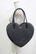 MILK / ハートバッグ  ブラック H-25-11-09-1054-ML-BG-KB-ZH