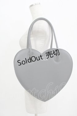 画像1: MILK / ハートバッグ  ブラック H-25-11-09-1054-ML-BG-KB-ZH