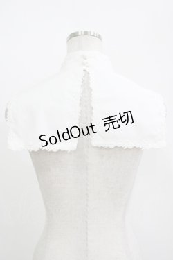 画像2: Moi-meme-Moitie / 修道女付け衿  白 H-25-11-09-1055-MO-ZA-KB-ZH