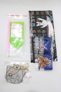 NieR Clothing / ダイヤモンドアートキーホルダー   H-25-11-09-1057-PU-ZA-KB-ZH