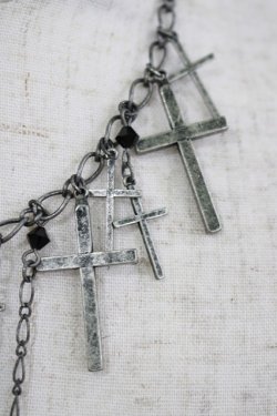 画像3: Moi-meme-Moitie / M+ROSE×十字架ネックレス   H-25-11-09-1071-MO-AC-KB-ZH