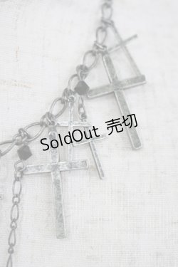 画像3: Moi-meme-Moitie / M+ROSE×十字架ネックレス   H-25-11-09-1071-MO-AC-KB-ZH