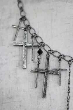 画像4: Moi-meme-Moitie / M+ROSE×十字架ネックレス   H-25-11-09-1071-MO-AC-KB-ZH