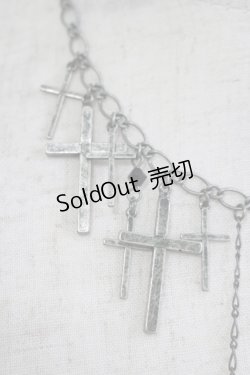 画像4: Moi-meme-Moitie / M+ROSE×十字架ネックレス   H-25-11-09-1071-MO-AC-KB-ZH