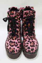MILK / Dollyブーツ S ピンクヒョウ H-25-11-09-1075-ML-SH-KB-ZH