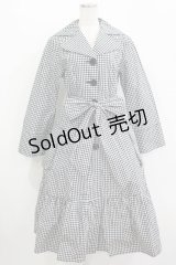 MILK / MILKスプリングコート  ブラックギンガム H-25-11-09-1007-ML-CO-KB-ZH