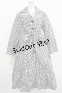 MILK / MILKスプリングコート  ブラックギンガム H-25-11-09-1007-ML-CO-KB-ZH