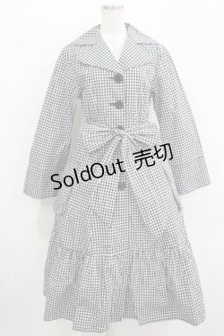 画像1: MILK / MILKスプリングコート  ブラックギンガム H-25-11-09-1007-ML-CO-KB-ZH