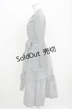 画像2: MILK / MILKスプリングコート  ブラックギンガム H-25-11-09-1007-ML-CO-KB-ZH