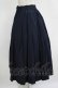 画像2: Jane Marple / Vintage linen tuck skirt  navy H-25-11-09-1008-JM-SK-KB-ZH (2)