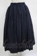 画像3: Jane Marple / Vintage linen tuck skirt  navy H-25-11-09-1008-JM-SK-KB-ZH (3)