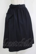 Jane Marple Dans Le Salon / サイロスパンラップスカート  ネイビー H-25-11-09-1009-JM-SK-KB-ZH