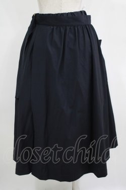 画像3: Jane Marple Dans Le Salon / サイロスパンラップスカート  ネイビー H-25-11-09-1009-JM-SK-KB-ZH