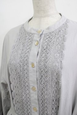 画像4: Jane Marple / Winter laceピューリタンドレス  シルバーグレイ H-25-11-09-1001-JM-OP-KB-ZH