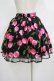 画像3: MILK / タランチェリースカート  ブラック×ローズチェリー H-25-11-09-1010-ML-SK-KB-ZH (3)