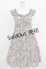 MILK / ローズレパードドレス  ベージュ H-25-11-09-1012-ML-OP-KB-ZH
