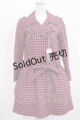 MILK / ライダースコートワンピ  ピンク H-25-11-09-1013-ML-CO-KB-ZH