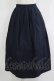 画像1: Jane Marple / コットンロングスカート  ネイビー H-25-11-09-1016-JM-SK-KB-ZH (1)