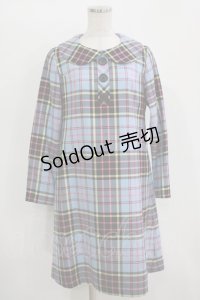 MILK / Beeチェックワンピース  ANDERSON tartan H-25-11-09-1019-ML-OP-KB-ZH
