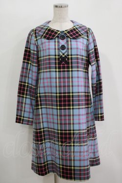 画像1: MILK / Beeチェックワンピース  ANDERSON tartan H-25-11-09-1019-ML-OP-KB-ZH