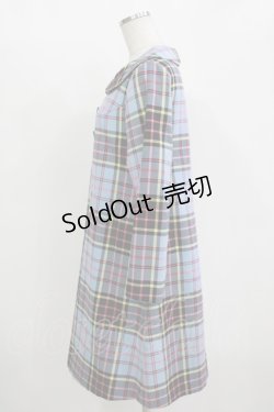 画像2: MILK / Beeチェックワンピース  ANDERSON tartan H-25-11-09-1019-ML-OP-KB-ZH