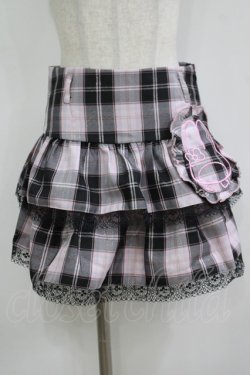 画像1: QOOZA / My Melody mini skirt  ピンク H-25-11-09-1024-PU-SK-KB-ZH