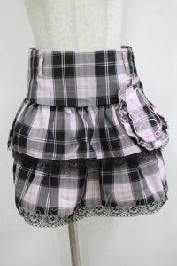 QOOZA / My Melody mini skirt  ピンク H-25-11-09-1025-PU-SK-KB-ZH