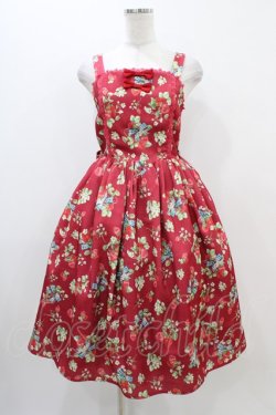 画像1: axes femme kawaii / クラシックベリージャンスカ M レッド H-25-11-10-030-AX-OP-NS-ZH