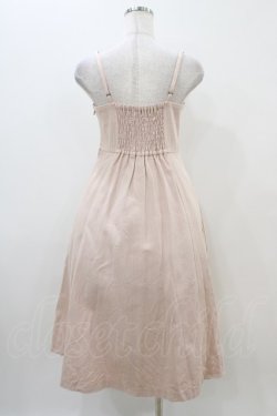 画像2: Fi.n.t / プチリボンフレアーキャミワンピース Free L/PINK H-25-11-10-032-CA-OP-NS-ZH