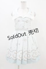 Ank Rouge / ストライプワンピース M オフ/サックス H-25-11-10-034-CA-OP-NS-ZH