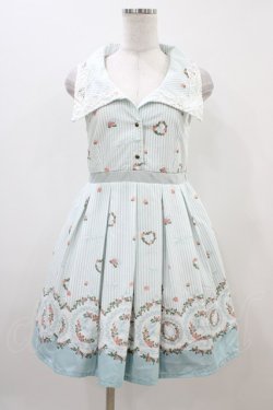 画像1: Ank Rouge / ストライプワンピース M オフ/サックス H-25-11-10-034-CA-OP-NS-ZH