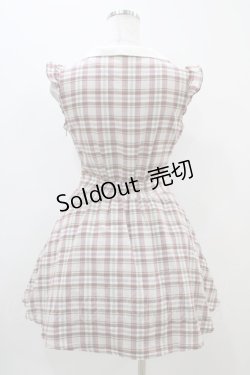 画像2: Ank Rouge / チェックワンピース M グレー H-25-11-10-035-CA-OP-NS-ZH