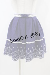 LIZ LISA / 刺繍スカート Free ネイビー H-25-11-10-037-LO-SK-NS-ZH