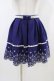 画像1: LIZ LISA / 刺繍スカート Free ネイビー H-25-11-10-037-LO-SK-NS-ZH (1)