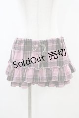 LIZ LISA / チェックスカパン Free ピンク H-25-11-10-038-LO-PA-NS-ZH