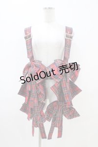 HEIHEI / カオスリボンハーネス Free RED H-25-11-10-006-PU-ZA-NS-ZH