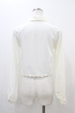 画像2: LIZ LISA / チェック切替ブラウス Free オフ/ネイビー H-25-11-10-042-LO-BL-NS-ZH