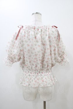 画像2: Fi.n.t / 小花柄シアーシャーリングブラウス Free PINK H-25-11-10-043-CA-BL-NS-ZH