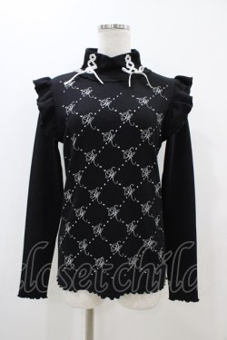 画像1: Swankiss / DB SK monogram  Free ブラック H-25-11-10-047-CA-TO-NS-ZH