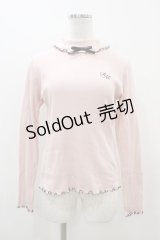 RoseMarie seoir / ハイネックトップス Free ピンク H-25-11-10-052-LO-TO-NS-ZH