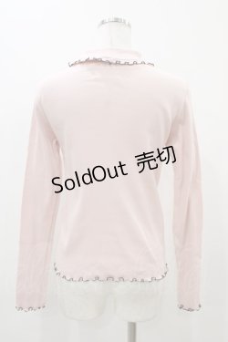 画像2: RoseMarie seoir / ハイネックトップス Free ピンク H-25-11-10-052-LO-TO-NS-ZH