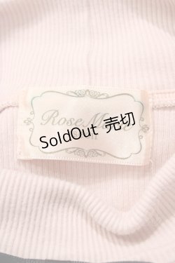 画像3: RoseMarie seoir / ハイネックトップス Free ピンク H-25-11-10-052-LO-TO-NS-ZH