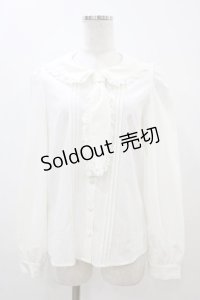 Ank Rouge / セーラーブラウス M オフ H-25-11-10-055-CA-BL-NS-ZH