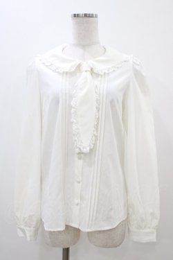 画像1: Ank Rouge / セーラーブラウス M オフ H-25-11-10-055-CA-BL-NS-ZH