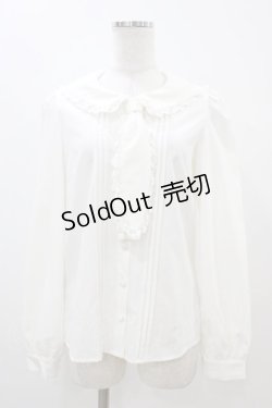 画像1: Ank Rouge / セーラーブラウス M オフ H-25-11-10-055-CA-BL-NS-ZH