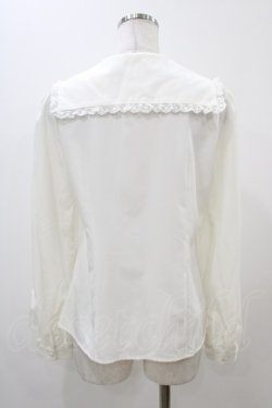 画像2: Ank Rouge / セーラーブラウス M オフ H-25-11-10-055-CA-BL-NS-ZH