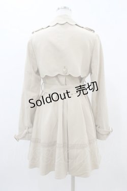 画像2: LIZ LISA / スカラップコート Free ベージュ H-25-11-10-058-LO-CO-NS-ZH