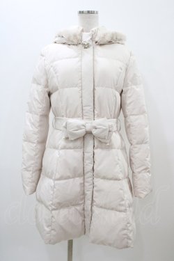 画像1: LODISPOTTO / ファーフードダウンジャケット M オフ H-25-11-10-061-LO-CO-NS-ZH